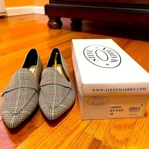 Steve Madden plaid flats